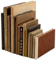 Nineteen volumes of fine press books on printing and writers etc.