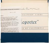 Fifty-eight volumes of Book Club of California annual keepsakes