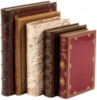 Small group of finely bound books