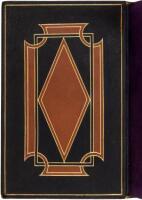 Salesman's sample for the 'Edition Definitive' of Balzac's works, showing three available morocco binding variations