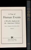 A Year of Human Events: A Weekly Analysis for the American Citizen - 1944 and 1945, Volumes I and II