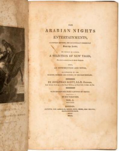 The Arabian Nights Entertainments, Carefully Revised and Occasionally Corrected from the Arabic. To Which is Added, a Selection of New Tales