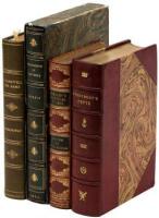 Four finely bound books