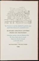 Rudyard Kipling's Letters from San Francisco. Containing anecdotes about the Bohemian Club; The Palace Hotel, where he stayed; Chinatown, where he witnessed a real murder, &c &c