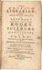 The British Librarian: exhibiting a compendious Review or Abstract of our most scarce, useful, and valuable Books in all Sciences, as well in Manuscript as in Print: with many Characters, historical and critical, of the Authors, their Antagonists, &c. In 