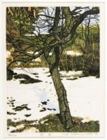 Four signed limited etchings by Shogo Okamoto