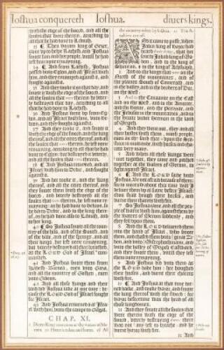 Leaf from the King James Bible