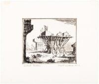 Viaduct Builders - original signed etching