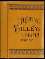 Death Valley in '49: Important Chapter of California Pioneer History