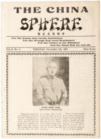 The Chinese Sphere, Semi-Weekly. Volume II, No. 2, November 5