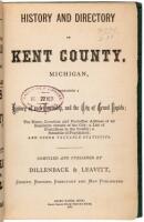 History and Directory of Kent County, Michigan