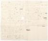 Autograph Letter Signed - 1825 Learned Massachusetts convict challenges the first American “three strikes” law - 2