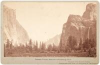 Yosemite Valley, from the Coulterville Road - cabinet card photograph