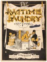 The Ragtime Laundry - 1902 sheet music with rare double-racist illustration