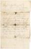 Autograph Note Signed - 1864 Mathew Brady assistant writes from a Virginia battlefield