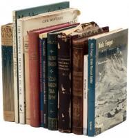 Eleven volumes about Arctic exploration, including the travels of the Swedish scientist Adolf Eric Nordenskiöld.