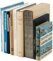 Twelve volumes about the history of Greenland, including the Danish colonization