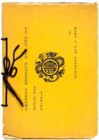 Ye On's Ten Hundred Sorrows and Other Stories - Scarce San Francisco Chinatown fiction