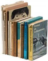 Fourteen volumes about Greenland, some novels and children's books, in addition to a few about Gitz-Johansen, the 'Greenland-painter'