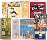 1900-20 Group of Chinese-stereotype popular music, show tunes to jazz