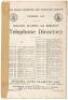 Oakland, Alameda, and Berkeley Telephone Directory. December 1907 - 2