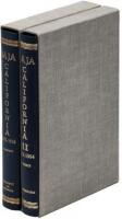 Baja California, 1535-1956 [and] Baja California II, 1535-1964: A bibliography of Historical, Geographical and Scientific Literature relating to the Peninsula of Baja California and to the Adjacent Islands in the Gulf of California and the Pacific Ocean, 