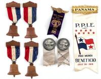 Panama-Pacific International Exposition Badges and Medals - lot of eight