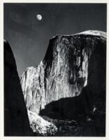 Moon and Half Dome - Original gelatin silver print