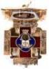 14K Gold Masonic Watch Fob - 3