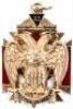 14K Gold Masonic Watch Fob - 5