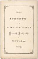 Prospectus of the Essex and Diadem Mining Company of Nevada
