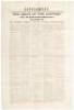 Supplement. The Issue of the Contest. "Shall the People or the Railroad Rule?" Letter of the Hon. Eugene Casserly to Hon. B.F. Tuttle, of Sonoma County - rare broadside