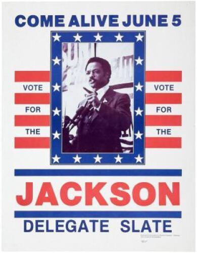 Come Alive June 5: Vote for the Jackson Delegate Slate