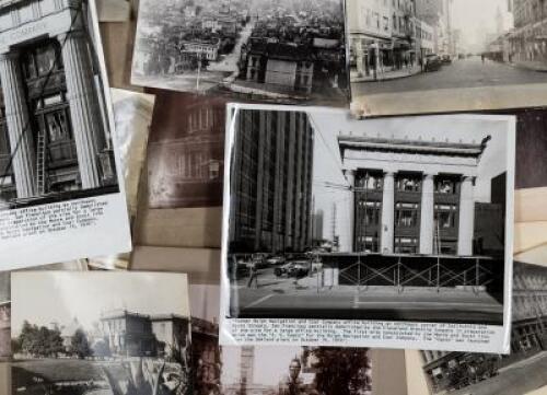 Approximately 35 photographs of San Francisco, some copy photos of earlier images