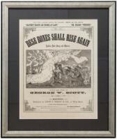 Dese Bones Shall Rise Again: Jubilee End Song and Chorus - sheet music cover