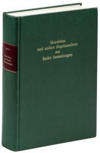 Skarab&auml;en und andere Siegelmulette aus Basler Sammlungen