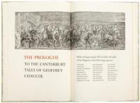 The Prologue to the Canterbury Tales of Geoffrey Chaucer. With an engraving by William Blake of the Pilgrims