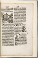 The Nuremberg Chronicle. A Pictorial World History from the Creation to 1493. With a leaf from the pirated Augsburg Latin edition of 1497