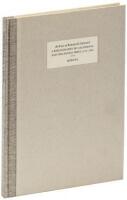 An Essay...on A Bibliography of California and the Pacific West, 1510-1906 by Robert E. Cowan. With an Original Leaf from the Club's 1914 First Edition