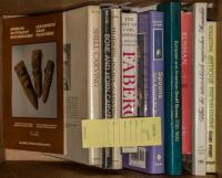 Shelf of carving and silver references