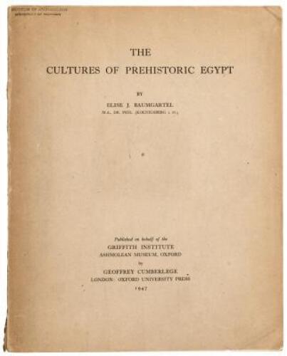 The Cultures of Prehistoric Egypt