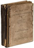 Tanis, Parts I & II, 2nd and 5th Memoirs of the Egypt Exploration Fund, also including; The Royal Tombs of The Earliest Dynasties, Part II, 21st Memoir of the Egypt Exploration Fund