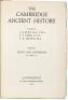 The Cambridge Ancient History