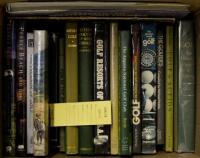 Shelf of golf books