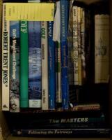 Shelf of golf books