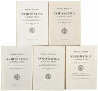 Rivista Italiana di Numismatica e Scienze Affini - Serie Quinta - LXVII, Volume VIII, XII, XIII, XIV and Rivista Italiana di Numismatica e Scienze Affini: Indice 1888-1967, Volume I - Numismatica - Sfragistica - Glittica