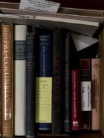 Shelf of works on art and archaeology