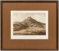 Abiquiu Peak, Looking Westerly - Plate I from Report of the Exploring Expedition From Santa Fe, New Mexico