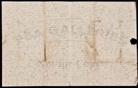 Autograph letter, signed from a South Carolina patrician woman who opposes slavery