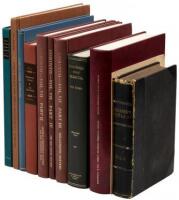Ten volumes about Archaeology, including Vases, Seals and Cameos